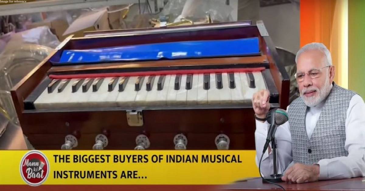 PM Modi says export of musical instruments increased 3.5 times in 8 years